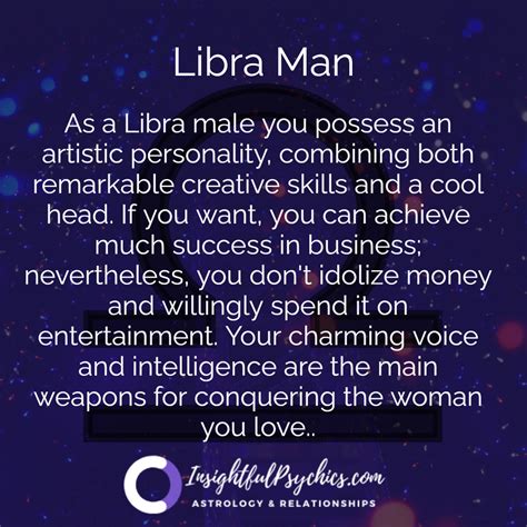 facts about a libra man|libra horoscope characteristics men.